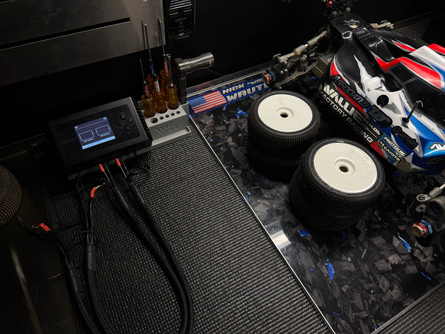 A1 Charger Stand + MIP Tool Rack