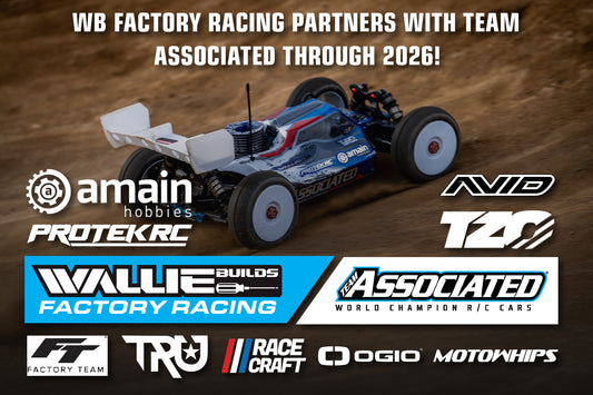 WB Factory Racing signs two year deal with Team Associated!