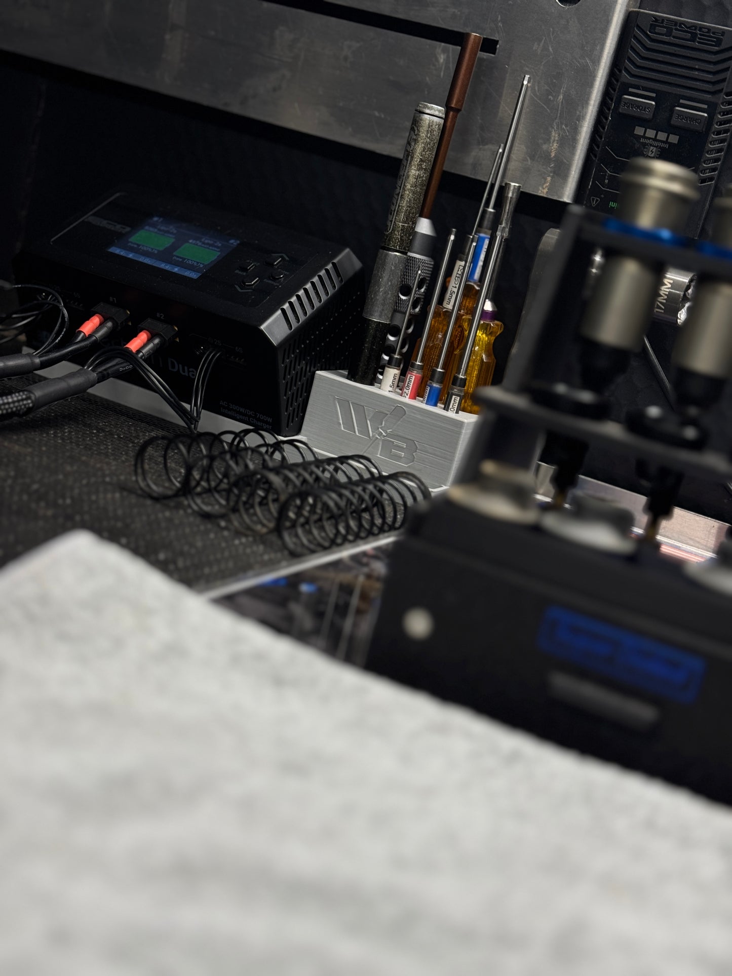 A1 Charger Stand + MIP Tool Rack